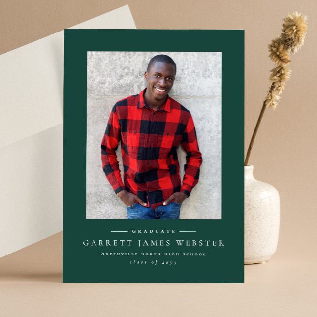 Einfache Ankündigung des klassischen grünen Abschl (Von Creator hochgeladen)