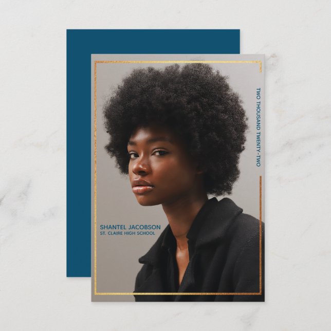 Einfache Ankündigung des modernen Abschlusses an d (Vorne/Hinten)