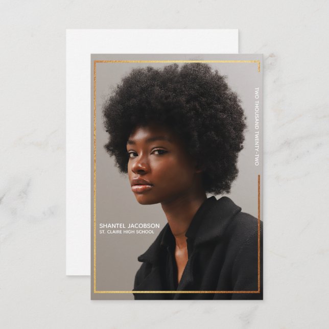 Einfache Ankündigung des modernen Abschlusses an d (Vorne/Hinten)