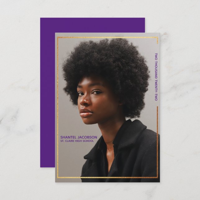 Einfache Ankündigung des modernen Abschlusses an d (Vorne/Hinten)