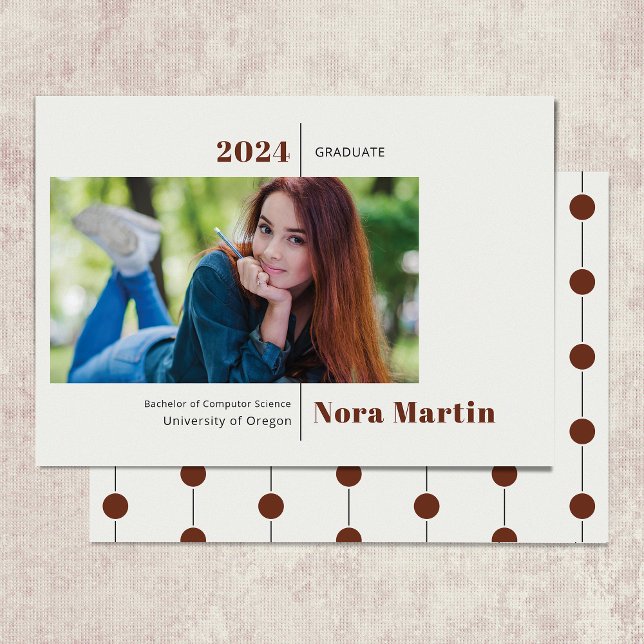 Einfache Ankündigung von Foto Abschluss Auburn Cre (Von Creator hochgeladen)