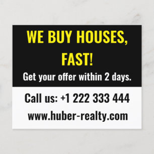 Einfache Anleger von Real Anwesen Flyer