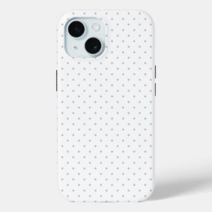 Einfache Anpassung der Farbe von grauen Mini-Polka Case-Mate iPhone Hülle