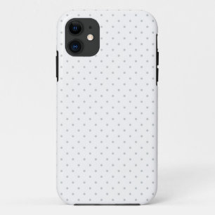 Einfache Anpassung der Farbe von grauen Mini-Polka Case-Mate iPhone Hülle