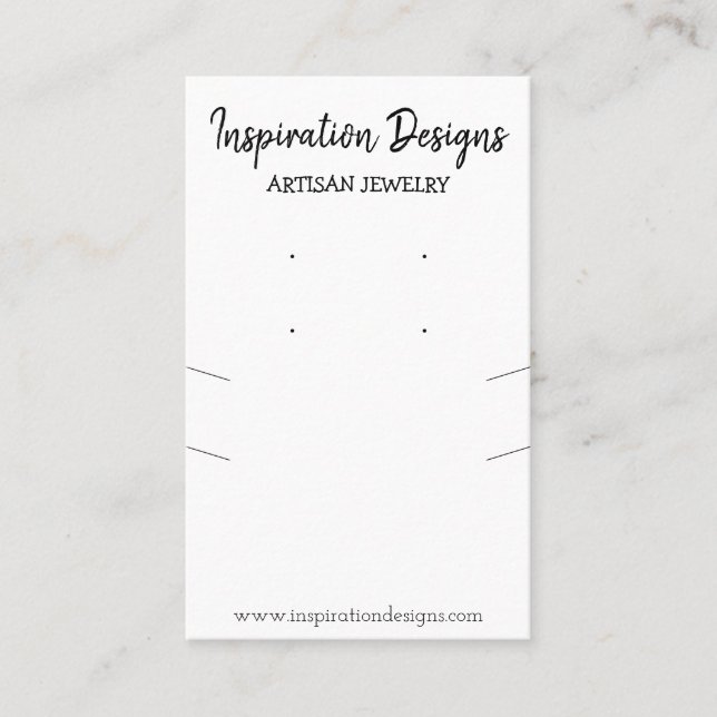 Einfache Anzeige eines Multifunktionsklassehalters Visitenkarte (Vorderseite)