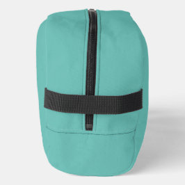 Einfache Aquamarine Behörde® Waschbeutel