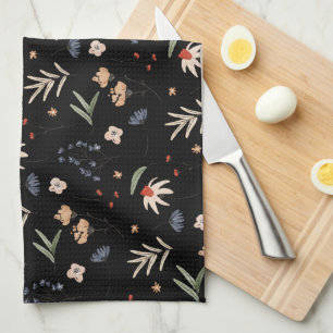 Einfache Aquarell-Blume 1 Geschirrtuch