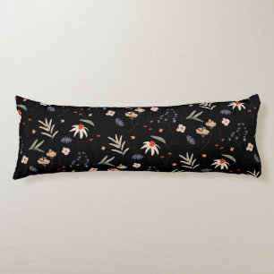 Einfache Aquarell-Blume 1 Seitenschläferkissen