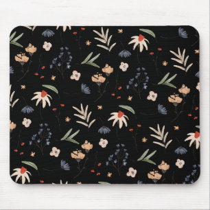Einfache Aquarellblumen 1 Mousepad