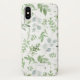 Einfache Aquarellgrüne Eukalyptus-Muster Case-Mate iPhone Hülle (Rückseite)