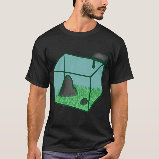 Einfache Aquascape T-Shirt (Vorderseite)
