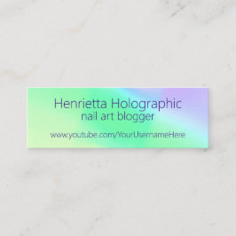 Einfache Ausrichtung Mini Visitenkarte