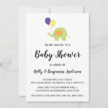 Einfache Babydusche mit Balloons
