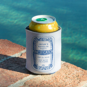 Einfache Bachelor Party Angeln Typ Wochenendausflu Dosenkühler