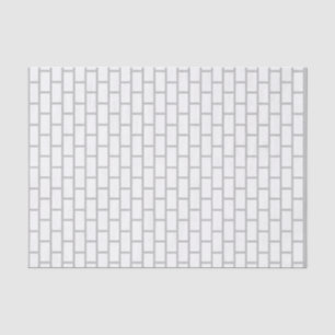 Einfache Backsteinwand passt zu Tigerbaby-Decoupag Seidenpapier