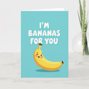 Einfache Bananen Für Dich Karte