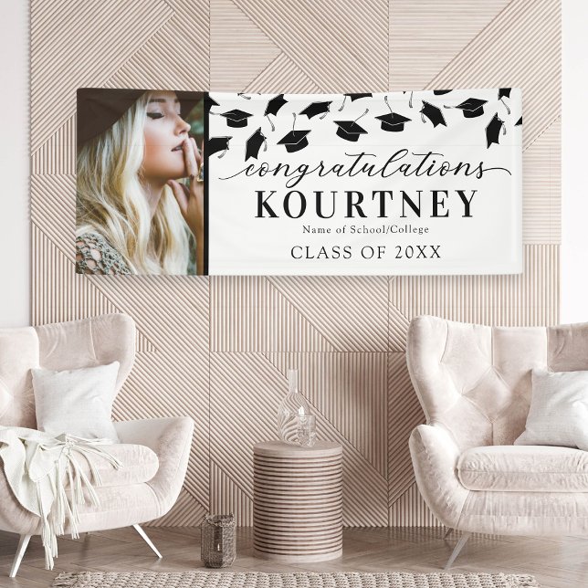 Einfache Banner für 2025 Abschluss Foto (Von Creator hochgeladen)