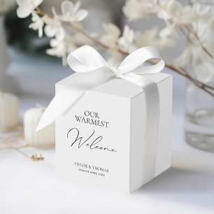 Einfache Begrüßung Geschenkschachtel