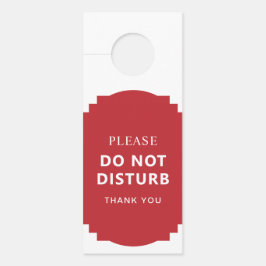 Einfache Begrüßung und nicht stören reversibel Türanhänger