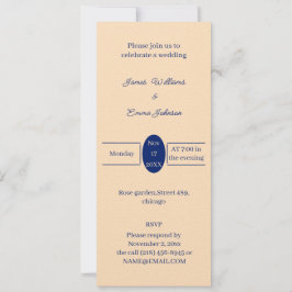 Einfache Beige Personalisierte Hochzeit Save The Date