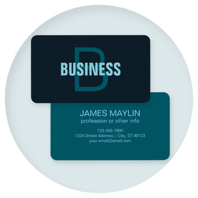 Einfache, benutzerdefinierbare Mit Monogramm Bezei (Von Creator hochgeladen)