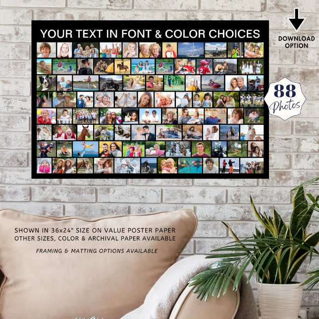 Einfache, benutzerdefinierte Farbe für 88 Fotomate Poster (Von Creator hochgeladen)