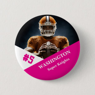 Einfache benutzerdefinierte Foto-Sport-Taste / Ans Button