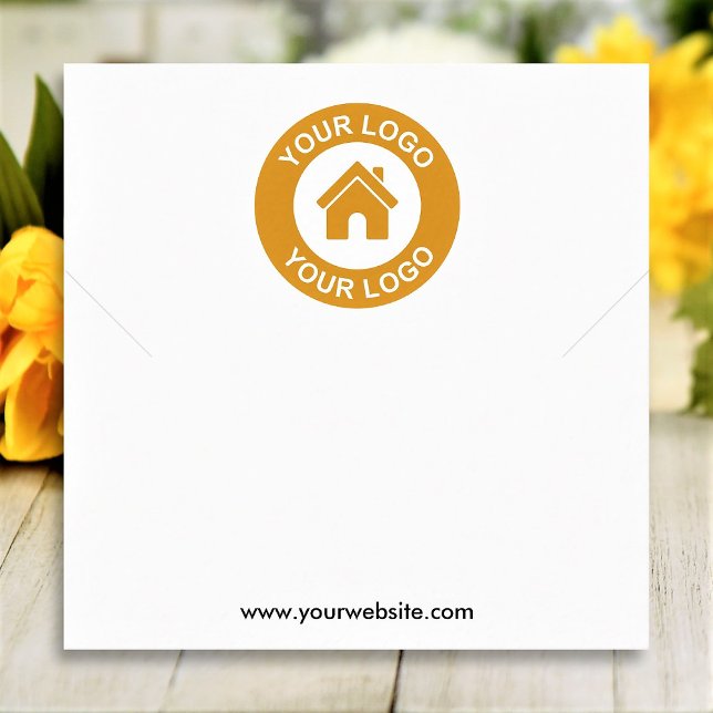 Einfache, benutzerdefinierte Logo-Netzwerkkarte fü Quadratische Visitenkarte (Von Creator hochgeladen)