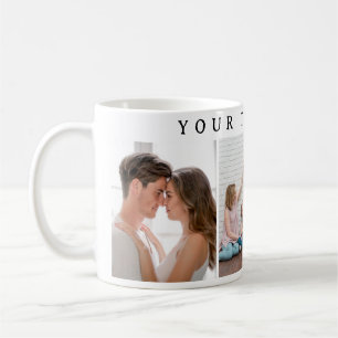 Einfache benutzerdefinierte Valentinstag-Kaffeetas Kaffeetasse