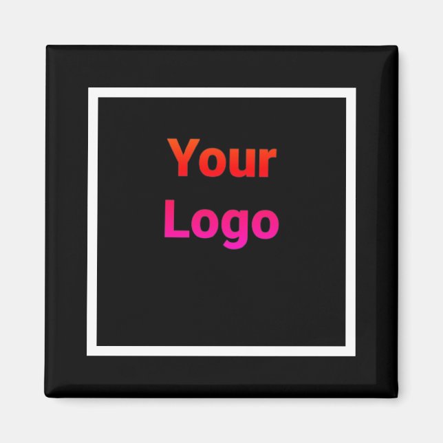 einfache, benutzerdefinierte Wasserfarben-Add-Webs Magnet (Vorne)