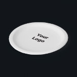 einfache, benutzerdefinierte Wasserfarben-Add-Webs Pappteller<br><div class="desc">Entwurf</div>