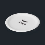 einfache, benutzerdefinierte Wasserfarben-Add-Webs Pappteller<br><div class="desc">Entwurf</div>