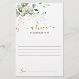 Einfache Beratung für die Mama als Karte