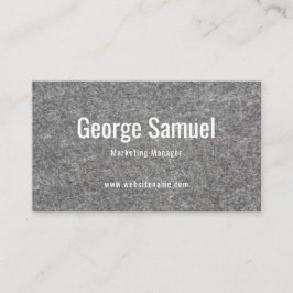 Einfache Berufliche Elegant-Stellenbezeichnung ein Visitenkarte