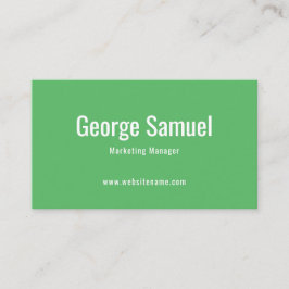 Einfache Berufliche Elegant-Stellenbezeichnung ein Visitenkarte