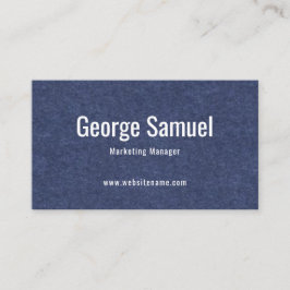 Einfache Berufliche Elegant-Stellenbezeichnung ein Visitenkarte