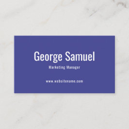 Einfache Berufliche Elegant-Stellenbezeichnung ein Visitenkarte