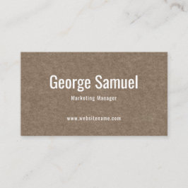 Einfache Berufliche Elegant-Stellenbezeichnung ein Visitenkarte