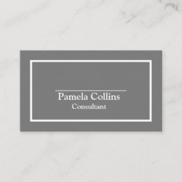 Einfache Berufliche Elegante Moderne Eleganz Visitenkarte