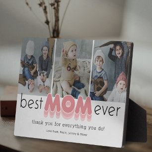 Einfache Best Mama je Foto Plaque Fotoplatte
