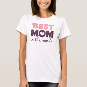 Einfache beste Mama am Weltmüttertagsgipfel T-Shirt