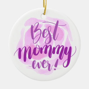 Einfache beste Mama je Muttertag   Ornament
