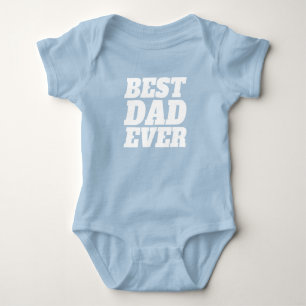 Einfache Beste Vater je Vater   Bodysuit Baby Strampler