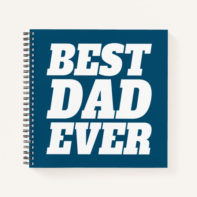 Einfache Beste Vater je Vater | Notebook Notizbuch (Vorderseite)
