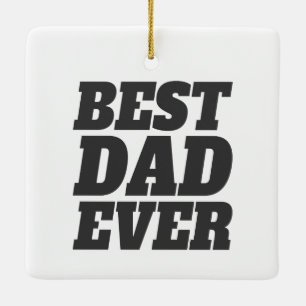 Einfache Beste Vater je Vater   Ornament