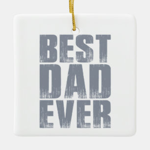 Einfache Beste Vater je Vater   Ornament
