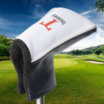 Einfache Bezeichnung und Monogramm Initial Persona Golf Headcover<br><div class="desc">Erstellen Sie ein besonderes Geschenk für Papa oder Opa personalisiert mit einem klassischen minimalistischen Monogramm Initial und Name in allen Schriftart oder Farben, die Sie möchten. Verwenden Sie die Designtools, um den Text zu bearbeiten oder Ihre eigenen Fotos hochzuladen, um ein ganz besonderes Geschenk für Ihren Lieblingsgolfer zu entwerfen. Mit...</div>