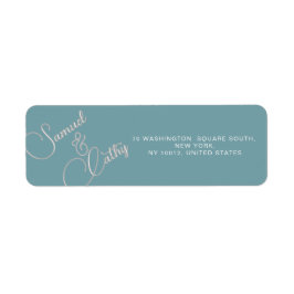 Einfache Bezeichnung und Rücksendeadresse ersetzen