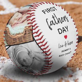 Einfache Bildersammlung des ersten Vaters | Daddy Baseball