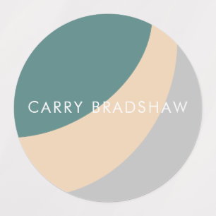 Einfache Bio Formen Sherbet Pastel Labels Etiketten